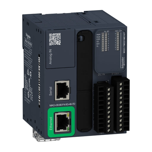 Schneider Electric - SPS-Grundgerät SPS-Steuerung M221M TM221ME16T Ethernet/seriell − 1 Stück