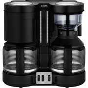 Krups - Kaffeeautomat Kaffee/Tee-Automat KM 8508 sw Duothek Plus