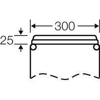 Hensel - Einführungsflansch für Kleingehäuse/Schaltschrank Anbauflansch Mi FM 20 − 1 Stück

