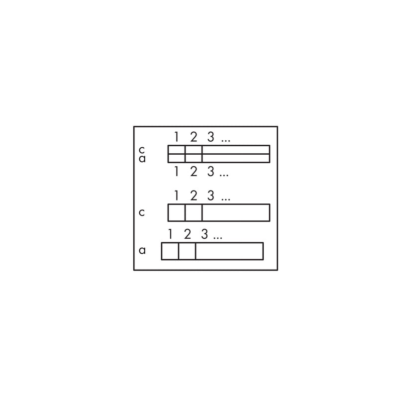 WAGO - Übergabemodul Steckverb. 289-531 DIN 41612,64-polig