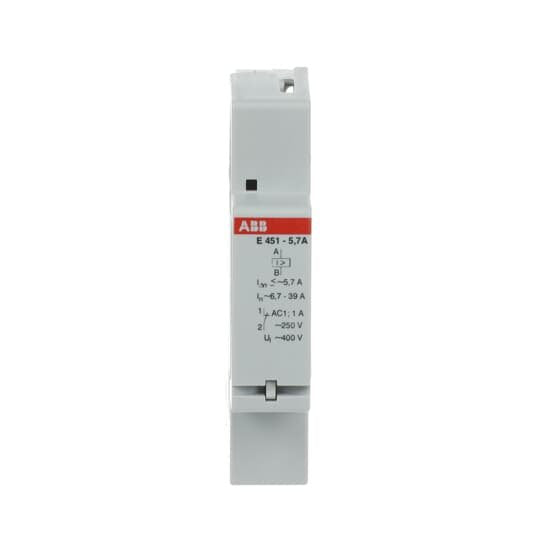 ABB Stotz S&J - Lastabwurfrelais für Reiheneinbau Lastabwurfrelais E451-5,7A