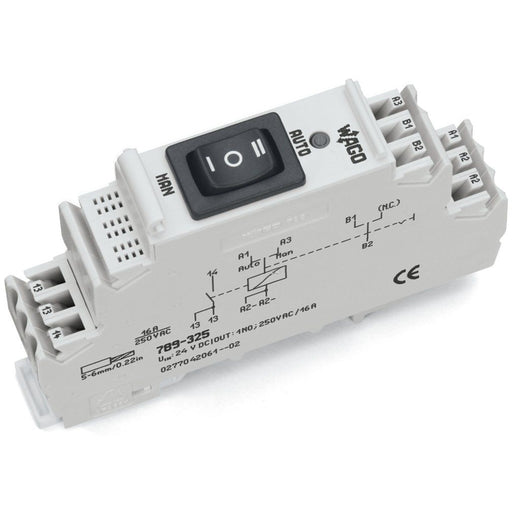 WAGO - Schaltrelais Schaltrelais-Baustein 789-325 24VDC,1S, Hand