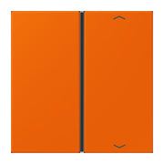 Jung - Abdeckung/Bedienelement für Installationsschalterprogramme Taste 1fach m. Pfeilsymb. LC 401 TSAP 224 orange