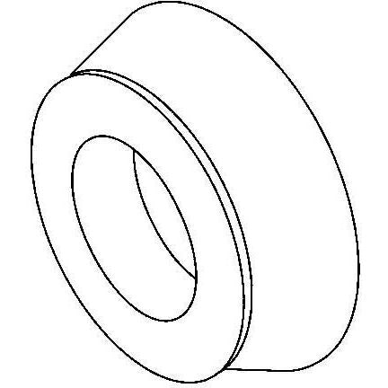 HKL - D-Ring-Passeinsatz 273/4 Größe E27 D II − 25 Stück
