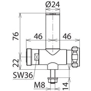 DEHN - Kombi-Ableiter für Informations-/MSR-Technik Kombiableiter DEHNgate DGA L4 7 16 S mit 7/16-Anschluss