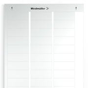 Weidmüller - Kennzeichnungsmaterial Gerätemarkierer LM MT300 56X22 SI − 10 Stück