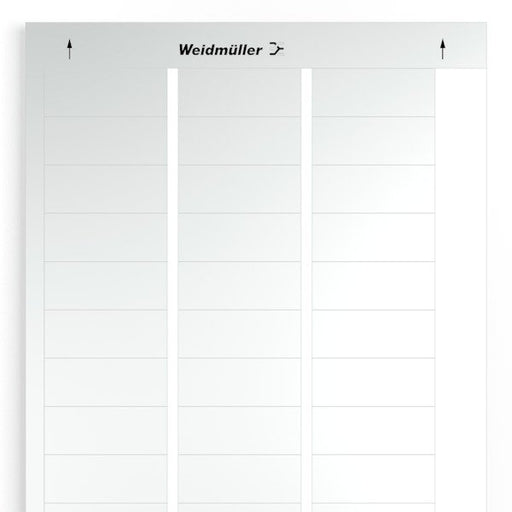 Weidmüller - Kennzeichnungsmaterial Gerätemarkierer LM MT300 56X22 SI − 10 Stück