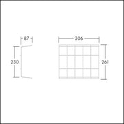Thorn - Mechanisches Zubehör/Ersatzteile für Leuchten Wandkorb VoyagerStyle115BPGr