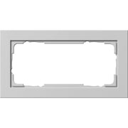 Gira - Abdeckrahmen 2-f. 100237 grau