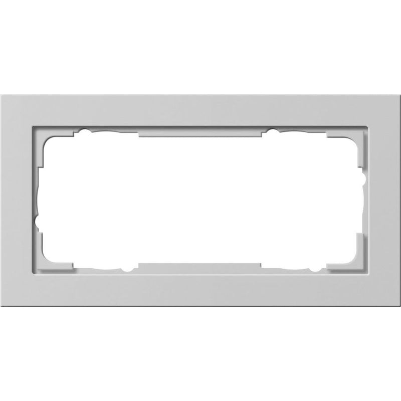 Gira - Abdeckrahmen 2-f. 100237 grau