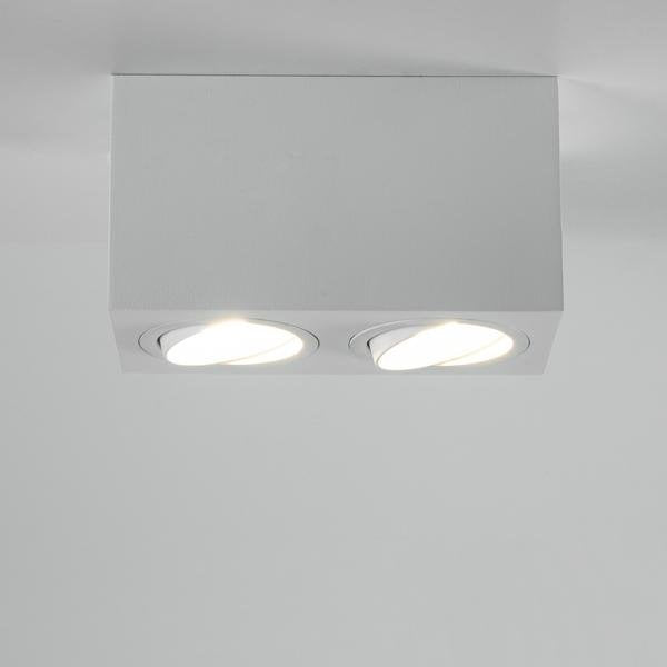 Brumberg Leuchten - Downlight/Strahler/Flutlicht Anbaumodul rechteckig 45125170 2-fach