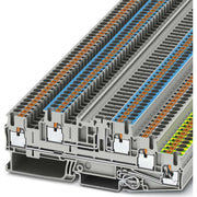 Phoenix Contact - Installations-Etagenklemme PTB 2,5-PE/L/NTG 0,14-4qmm, grau − 50 Stück