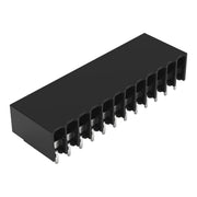 WAGO - Leiterplattenklemme THR-Leiterplattenklemme 2086-1212/300-000 Drücker,1,5mm²,sw − 72 Stück