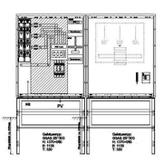 GSAB Elektrotechnik - Zähler-Komplettschrank Wandlermessung 01.W630.NH-AR-01 Thüringen 630A