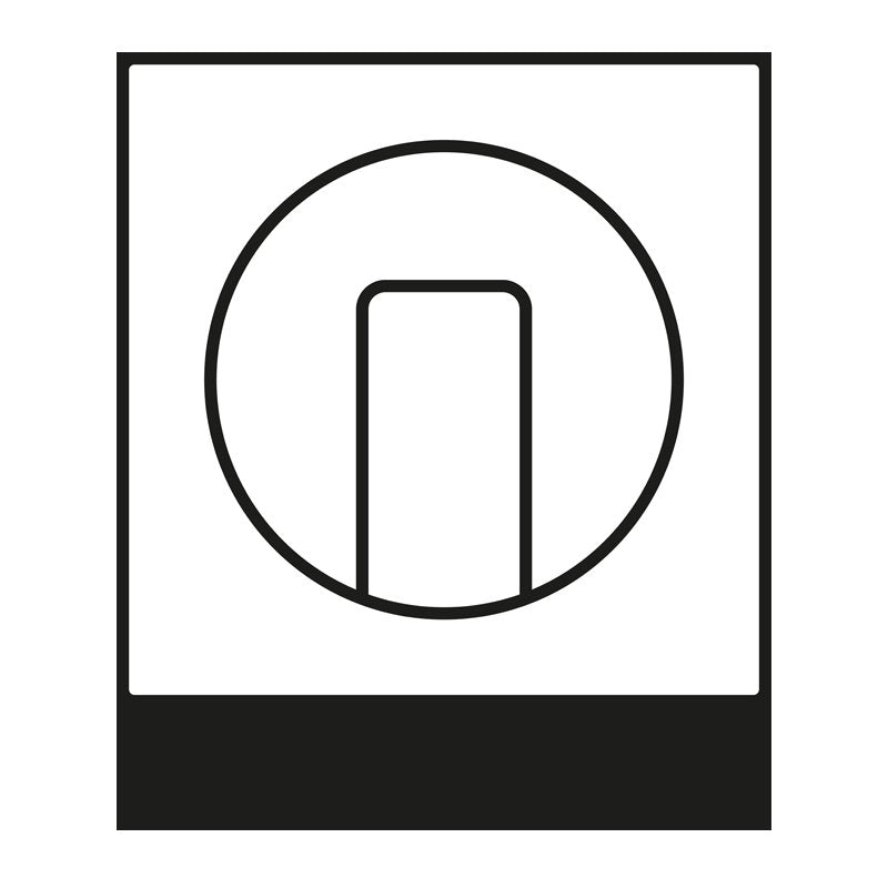 Jung - Abdeckung/Bedienelement für Installationsschalterprogramme Abdeckung für Drehschalter A 1541 BF SWM graphitschwarz matt