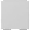 Gira - Einsatz/Abdeckung für Kommunikationstechnik Uni-Blind-Abdeckung 2-f. 2645015 MJ 30°+BSF grau
