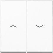 Jung - Abdeckung/Bedienelement für Installationsschalterprogramme Wippe Symbole aws A 595 P WW für Jal.Wippschalter