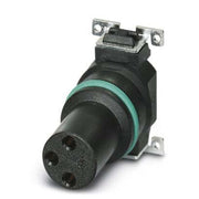 Phoenix Contact - Rundsteckverbinder, feldkonfektionierbar (Industriesteckverbinder) Einbausteckverbinder SACC-CIP-M8F#1412250 − 100 Stück