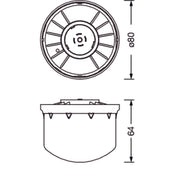 Siteco - Lichtregelsystemkomponente Wireless Sensor 5EA40RS01