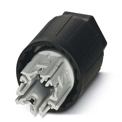 Phoenix Contact - Zubehör/Ersatzteile für steckbare Gebäudeinstallation Mutter QPD N 4PE1,5 9-14 BK 4-pol+PE, 0,5-1,5qmm
