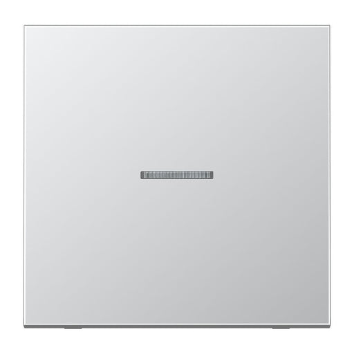 Jung - Bussystem-Tastsensor KNX RF Taster 1fach AL 10911 ST RF neutral, Aluminium