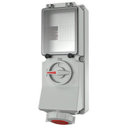 Mennekes - CEE-Steckdose abschaltbar, abgesichert (IEC 60309) Wanddose DUO 5630A 16A,4p,6h,400V,IP67 − 2 Stück