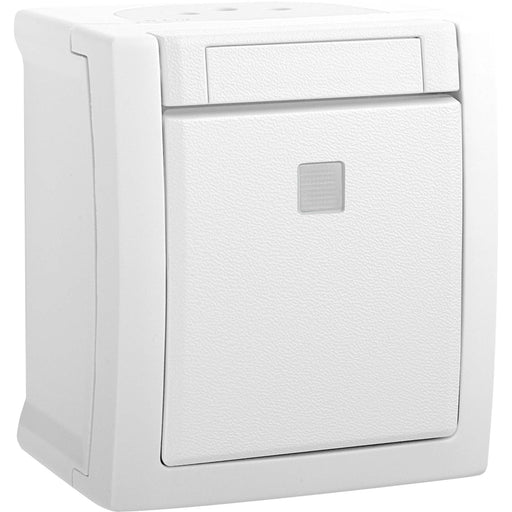 Panasonic - Taster beleuchtet 90591114-DE FR-Aufputz weiß