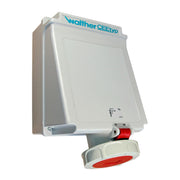 Walther Werke - CEE-Steckdose (IEC 60309) Wandsteckdose 63A 168309 3P 400V 9h IP67