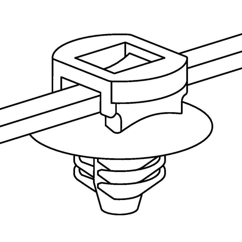 HellermannTyton - Kabelbinder 156-00076 − 500 Stück