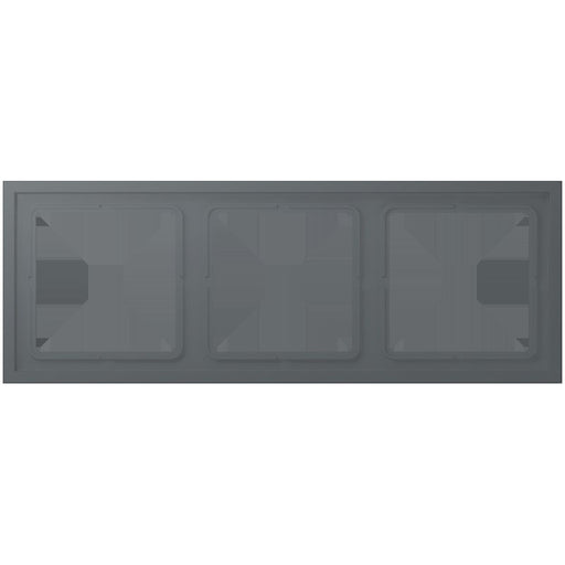 Jung - Abdeckrahmen Rahmen 3-fach LCZ 983 BF 202 gris fonce 31