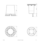 EVN Lichttechnik - Bodeneinbauleuchte LED-Bodeneinbauleuchte 679238602 IP67