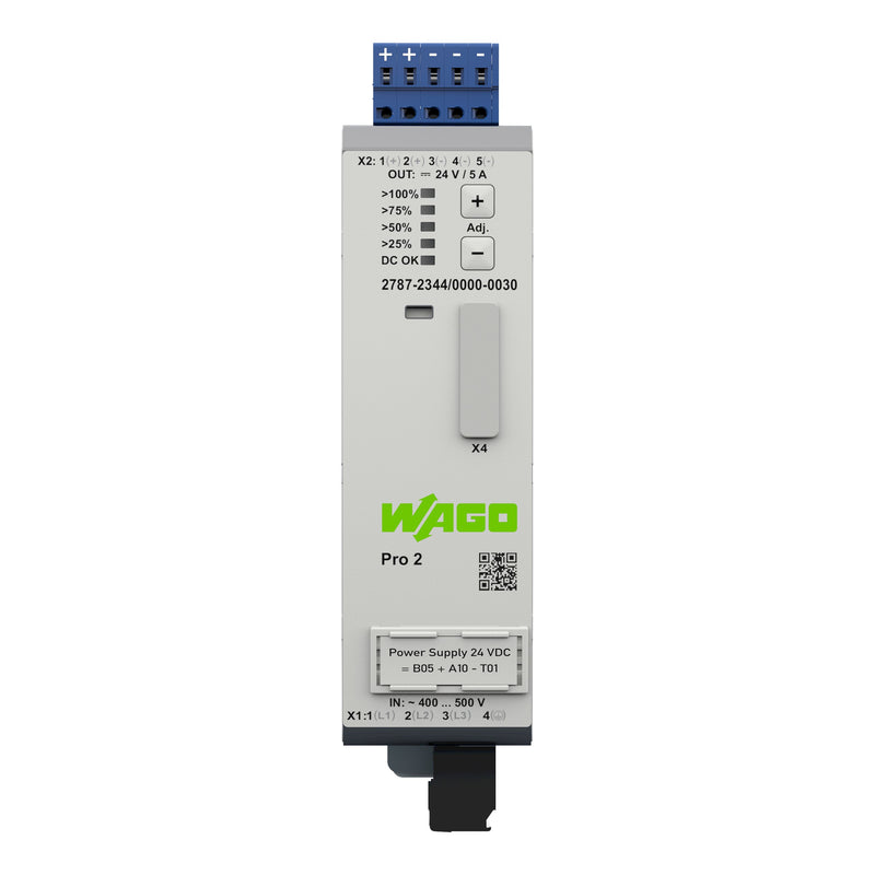WAGO - Gleichstromversorgung Stromversorgung,Pro 2,3 2787-2344/000-030 phasig