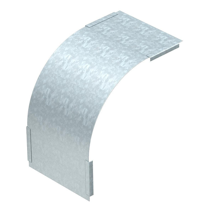 OBO Bettermann - Deckel Bogen für Kabeltragsystem Deckel DBV 110 600 F FS f. Vertikalb. 90 Gr