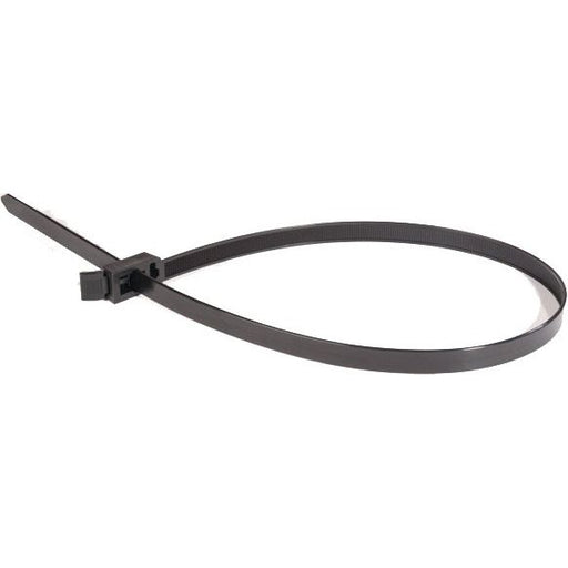 HellermannTyton - Kabelbinder lösbar SPEEDYTIE-HIRS-BK-V1 Speedy Tie ThekenBox − 5 Stück