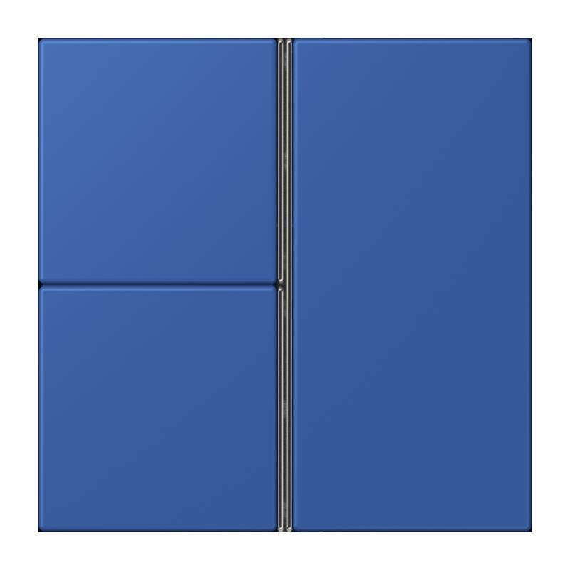 Jung - Abdeckung/Bedienelement für Installationsschalterprogramme Tastensatz 3fach LC 403 TSA 253 bleu outremer 59