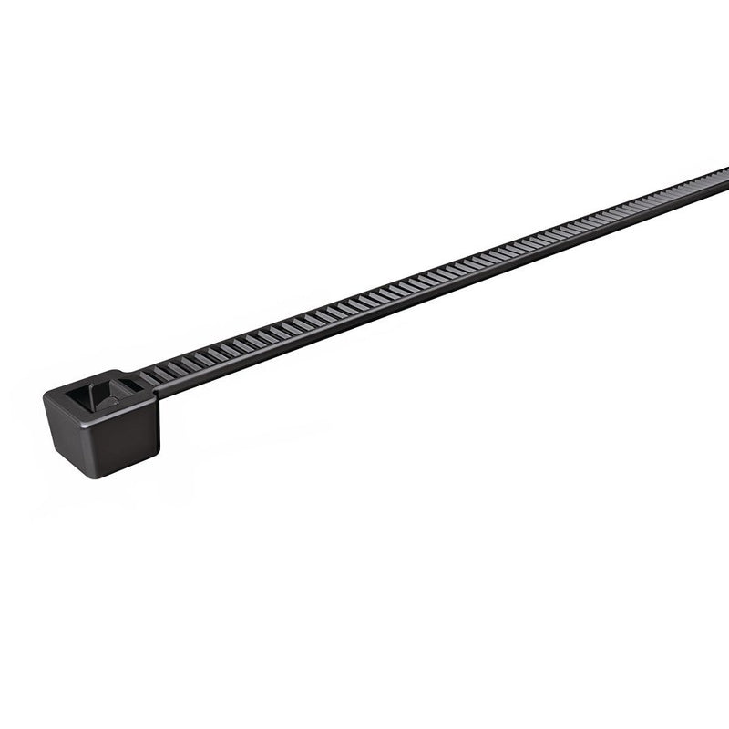 HellermannTyton - Kabelbinder T30L-N66-BK-C1 3,5x200 schwarz − 100 Stück