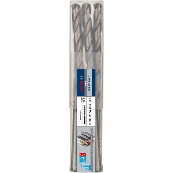 Bosch - Bohrer PRO Metal HSS-G 2608596830 Spiralbohrer 9,5 x