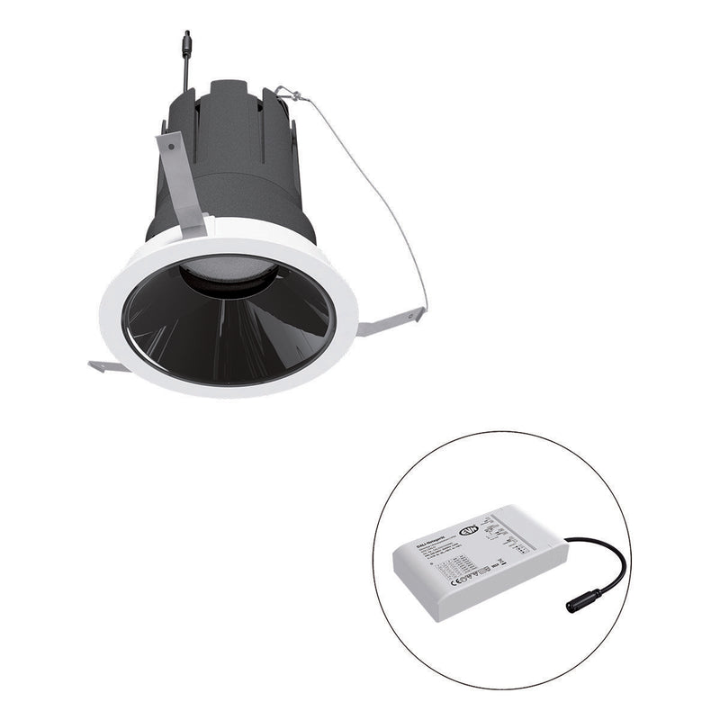 EVN Lichttechnik - Downlight/Strahler/Flutlicht LED-Einbauleuchte modular F01R09SM3840L55D Konfigurationstype