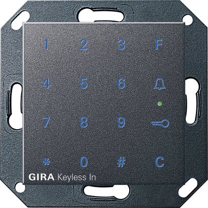 Gira - Bussystem-Zutrittskontrolleinrichtung Code Tastatur anth 260528 Keyless In