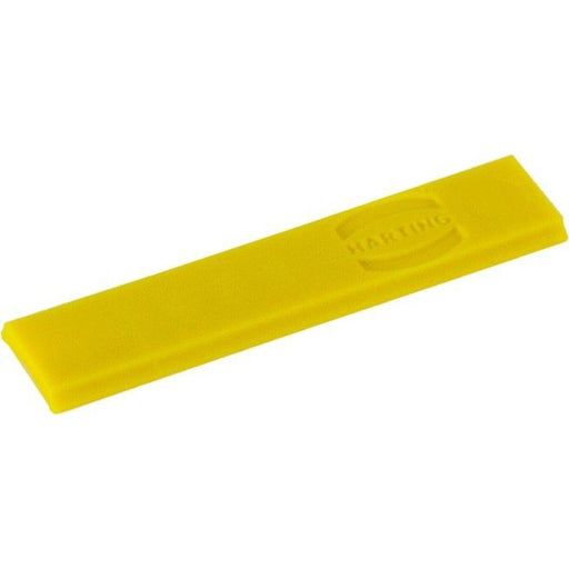 Harting - Zubehör/Ersatzteile für Industriesteckverbinder Befestigungsschiene gelb 02095001005 Polyamid 25,3mm − 100 Stück
