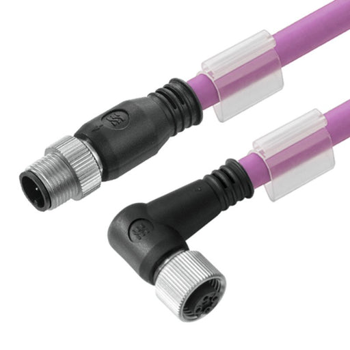 Weidmüller - Patchkabel Kupfer Industrie Verbindungsleitung SAILM12GM12WCD3.0A Polzahl:5