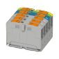 Phoenix Contact - Durchgangs-Reihenklemme Verteilerblock PTVFIX 2,5-3L/N/GNYE