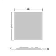 Thorn - Decken - /Wandleuchte LED - Einbauleuchte BETA3 4100 #96800026 840