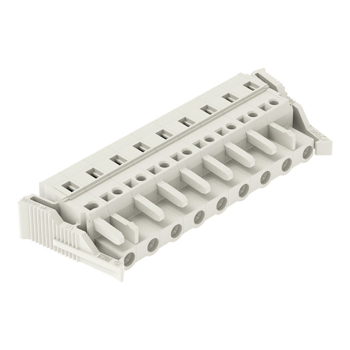 WAGO - Kabelsteckverbinder für Leiterplattensteckverbinder 1-Leiter-Federleiste 721-209/037-000 CAGECLAMP 2,5mm²,lgr − 25 Stück