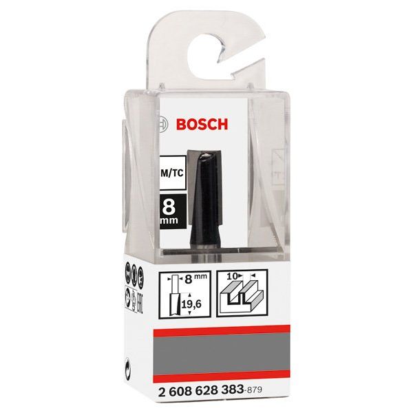 Bosch - Fräser PRO Nutfräser, 2608628383 zweischneidig 10 x L