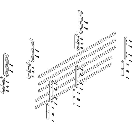 ABN - Verteilerfeld für Installationsverteiler Sammelschienen-Modul MFSC33635 flach 3FB/3RE