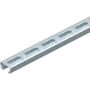 OBO Bettermann - Stiel/Profilschiene Profilschiene AMS3518P2000FS Langl.35x18 mm − 2 Meter