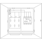 ABN - Zähler-Komplettschrank Wandlerschrank WS35X1382N LS 4-polig
