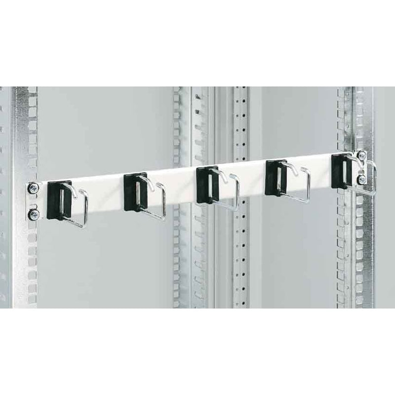 Schäfer IT - Kabelführung für Gehäuse/Schränke 19Z-Rangierpanel 1HE B7979000 RAL7035