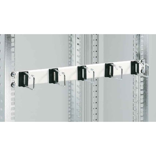 Schäfer IT - Kabelführung für Gehäuse/Schränke 19Z-Rangierpanel 1HE B7979000 RAL7035